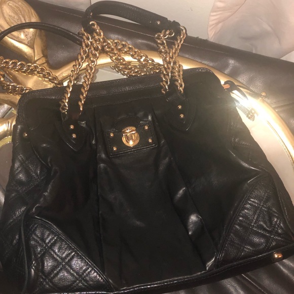 MARC JACOBS
Leather Mix Quilted East-West Tote Bag - Picture 2 of 8